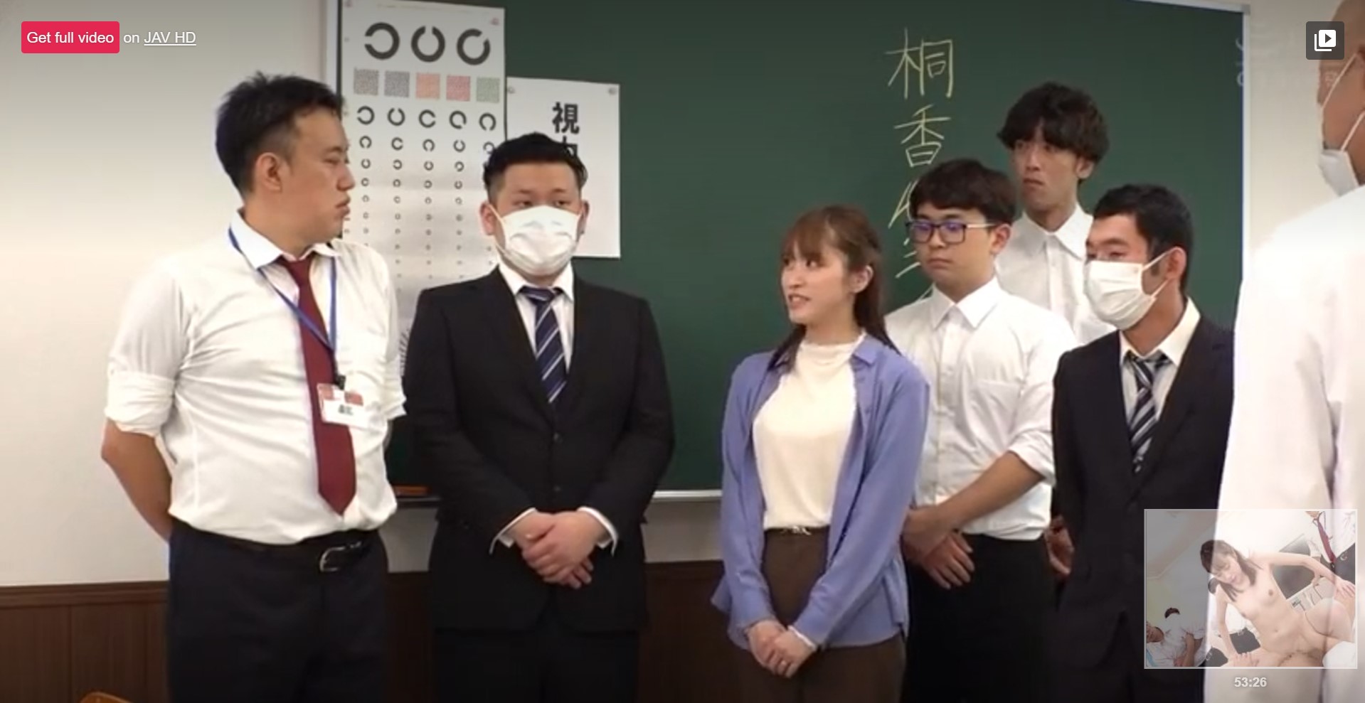 周りは全員屈強な男たち、医療の研修の助手をしてたら周りに強引に促されみんなの前で性欲絶倫の医師から鬼ピス中出しを決められる！